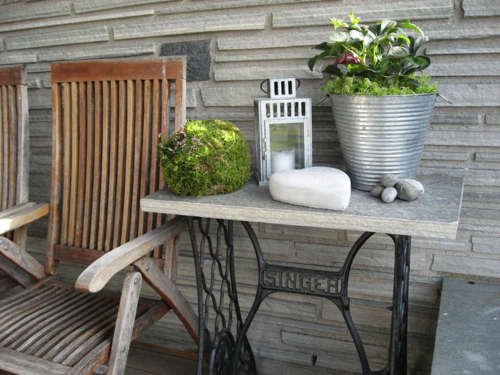 Inspirasjon til høstkrukker - del 1 på en overbygget veranda i Furulunden