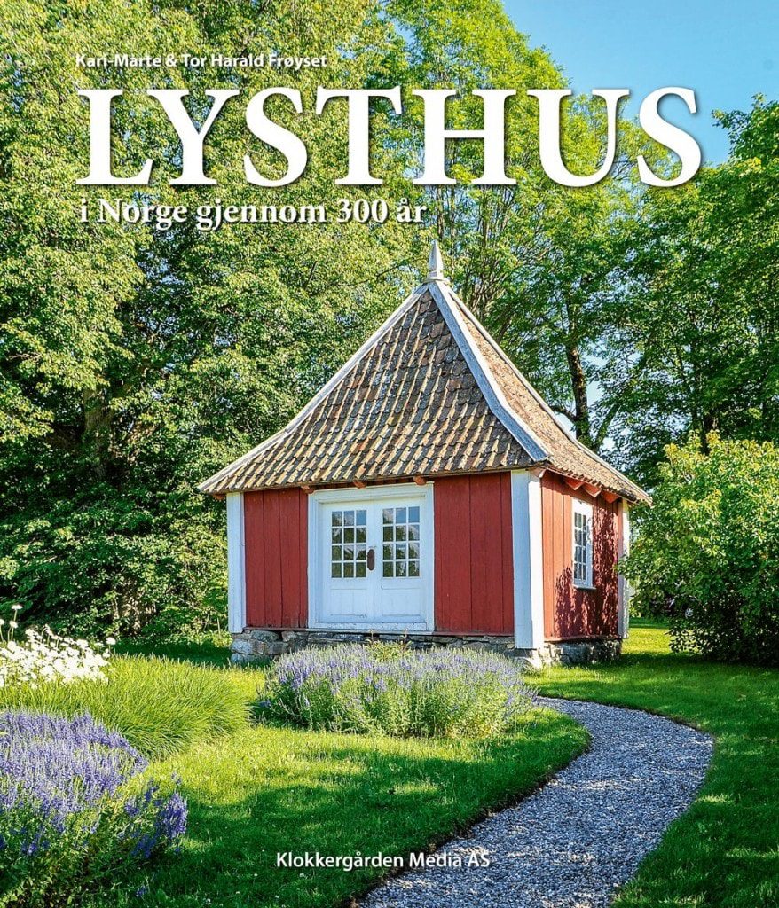 Historien om lysthus i Norge. Bokomslag. Foto Frøyset. Furulunden