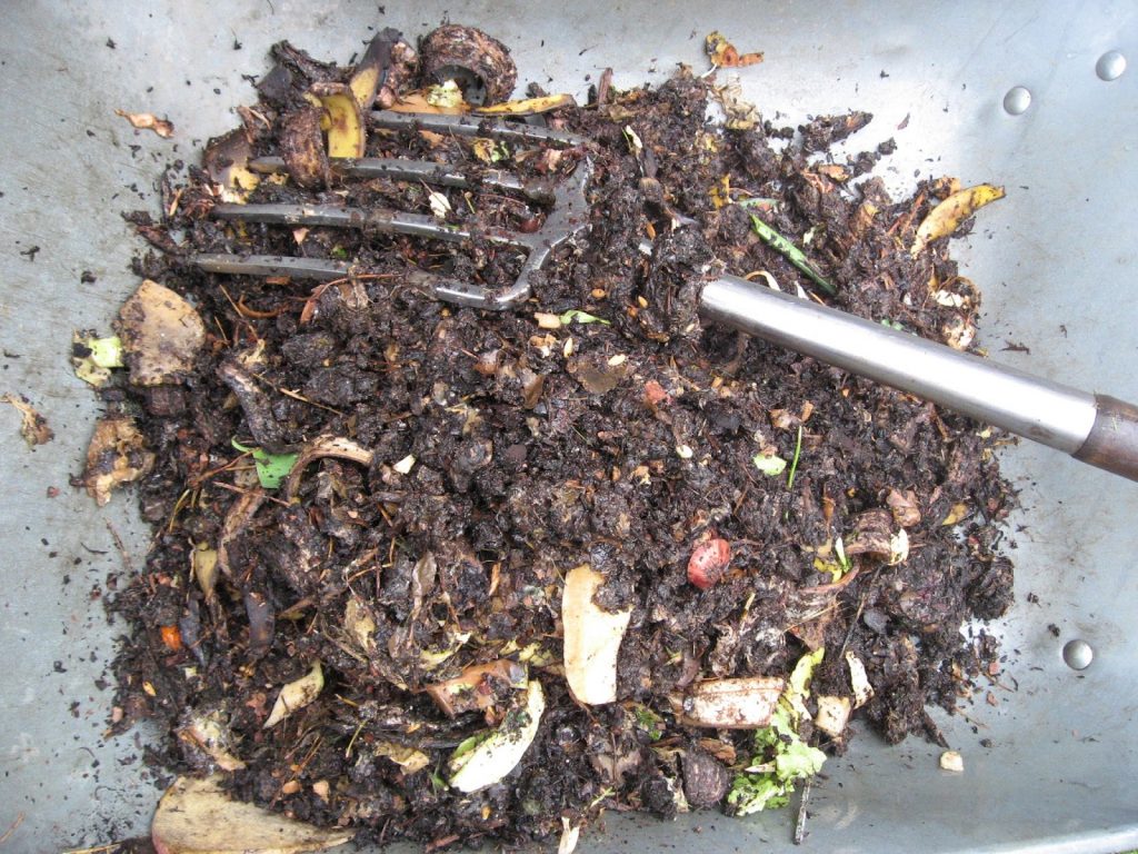 Fersk kompost - god til jordforbedring